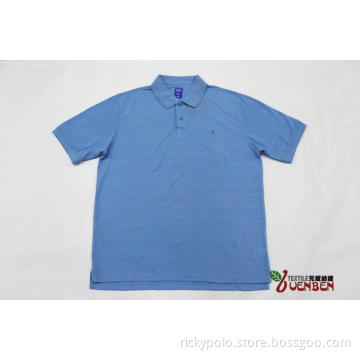 65%Poly 35%Cotton Jacquard Short Sleeve